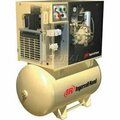 Ingersoll Rand Co Ingersoll Rand UP6-5TAS-125, 5 HP, Rotary Screw Comp, 120 Gal, Horiz., 125 PSI, 18.5 CFM, 3PH 230V UP6-5TAS-125 230/3 120